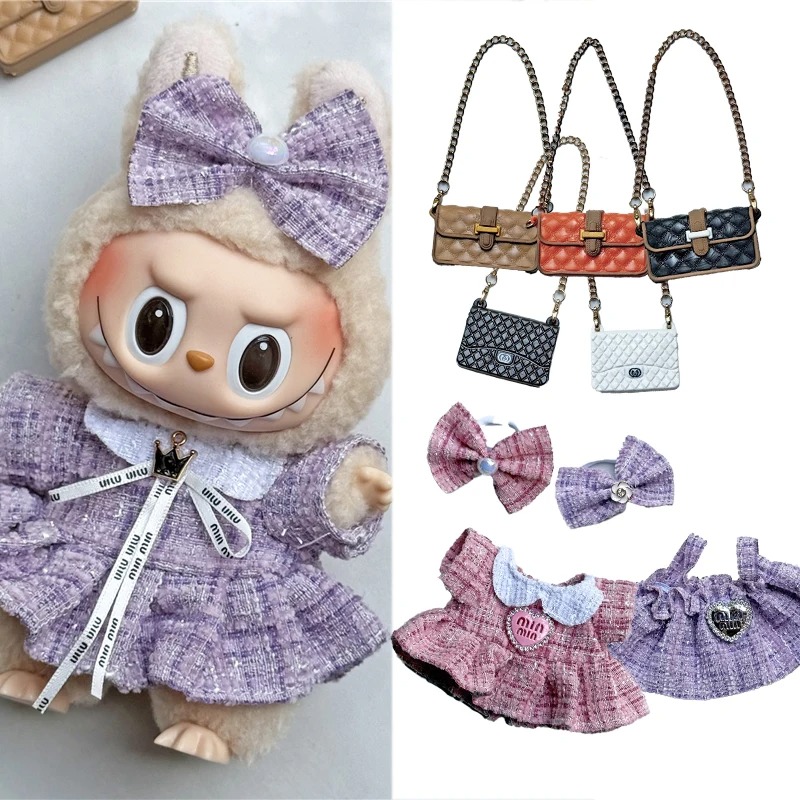 Baby Clothing Set - Vestido Adorable para muñeca Labubu de
