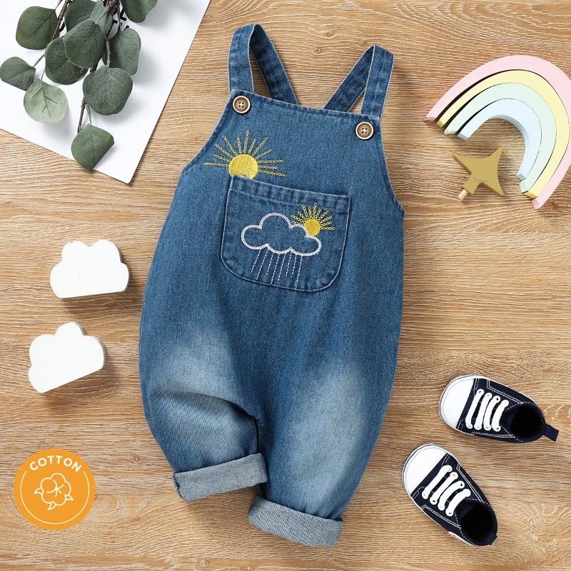 Baby Clothing Jumpers - Pantalones de Mezclilla para Bebés Recién
