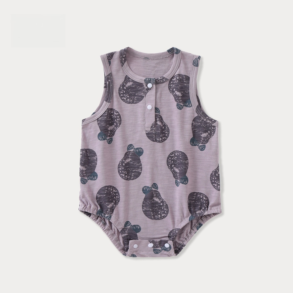 Bamboo Bodysuit Baby - Mameluco de Verano sin Mangas para