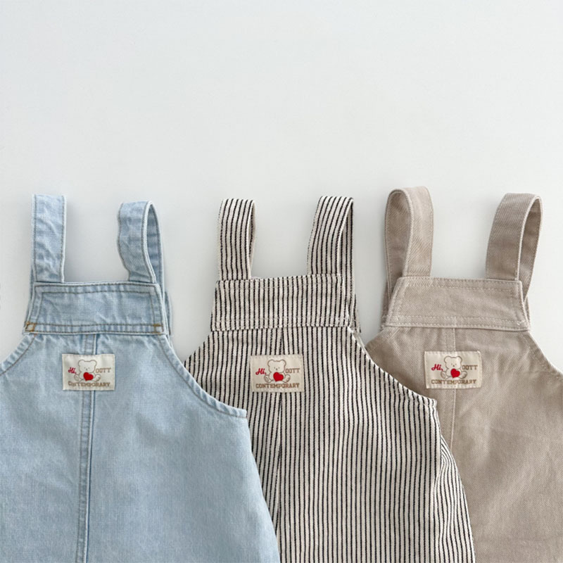 Baby Overall Denim - 2025 Primavera Verano niños pantalones vaqueros