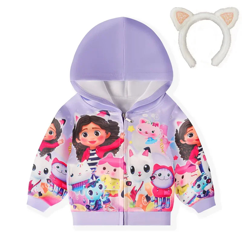 Baby Clothing Girls - 2026 'S Dollhouse Cosplay Cat Hoody