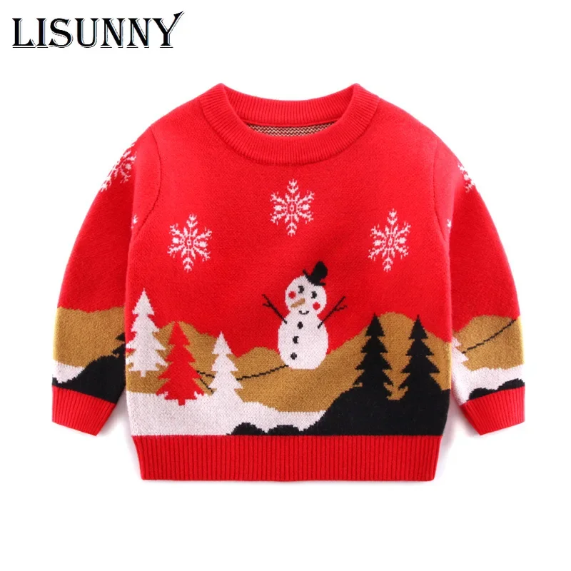Baby Clothing Jumpers - 2025 Otoño Invierno chico suéter de