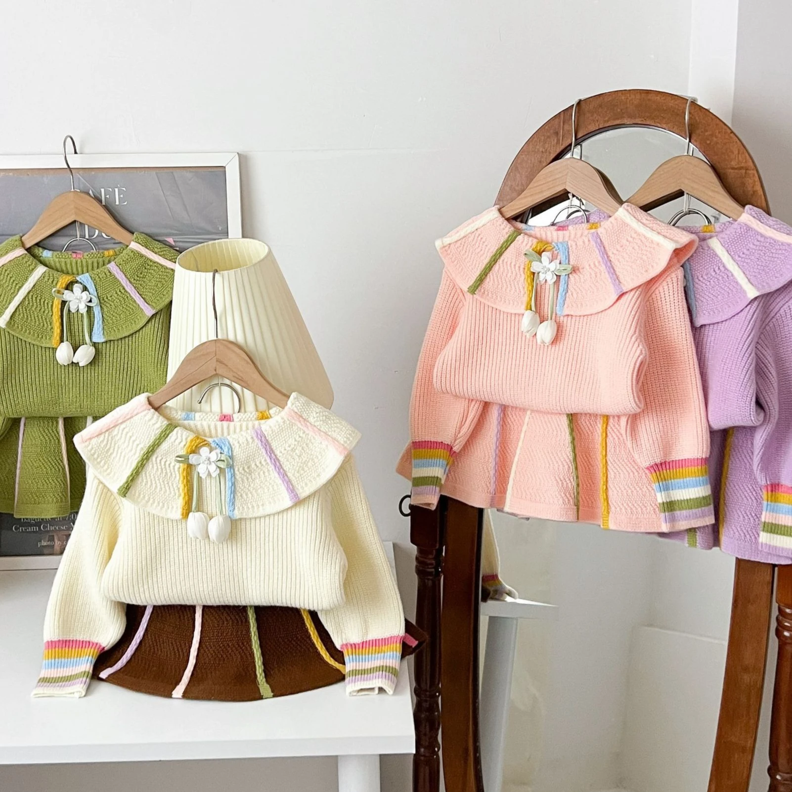 Baby Clothing Jumpers - Conjunto de Dos Piezas para Niña,