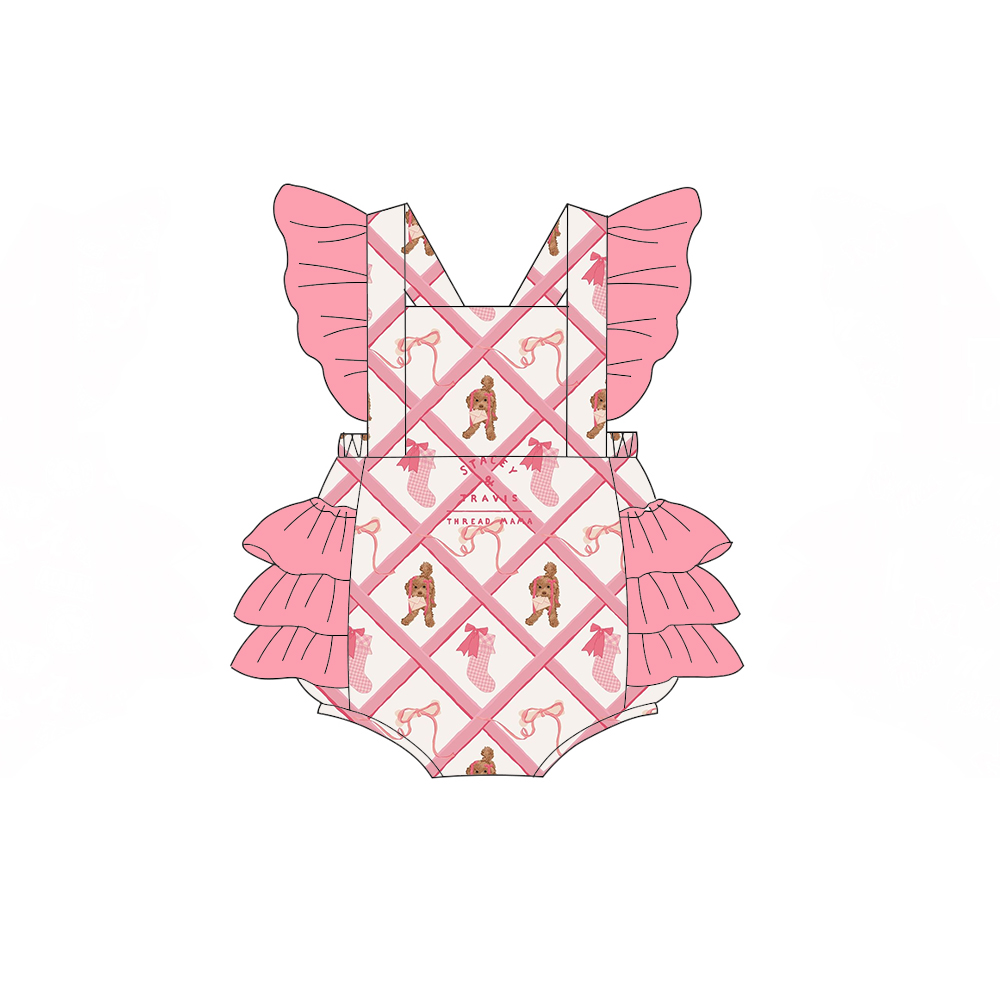 Baby Clothing Made In Usa - Bodysuits infantiles de boutique con volantes