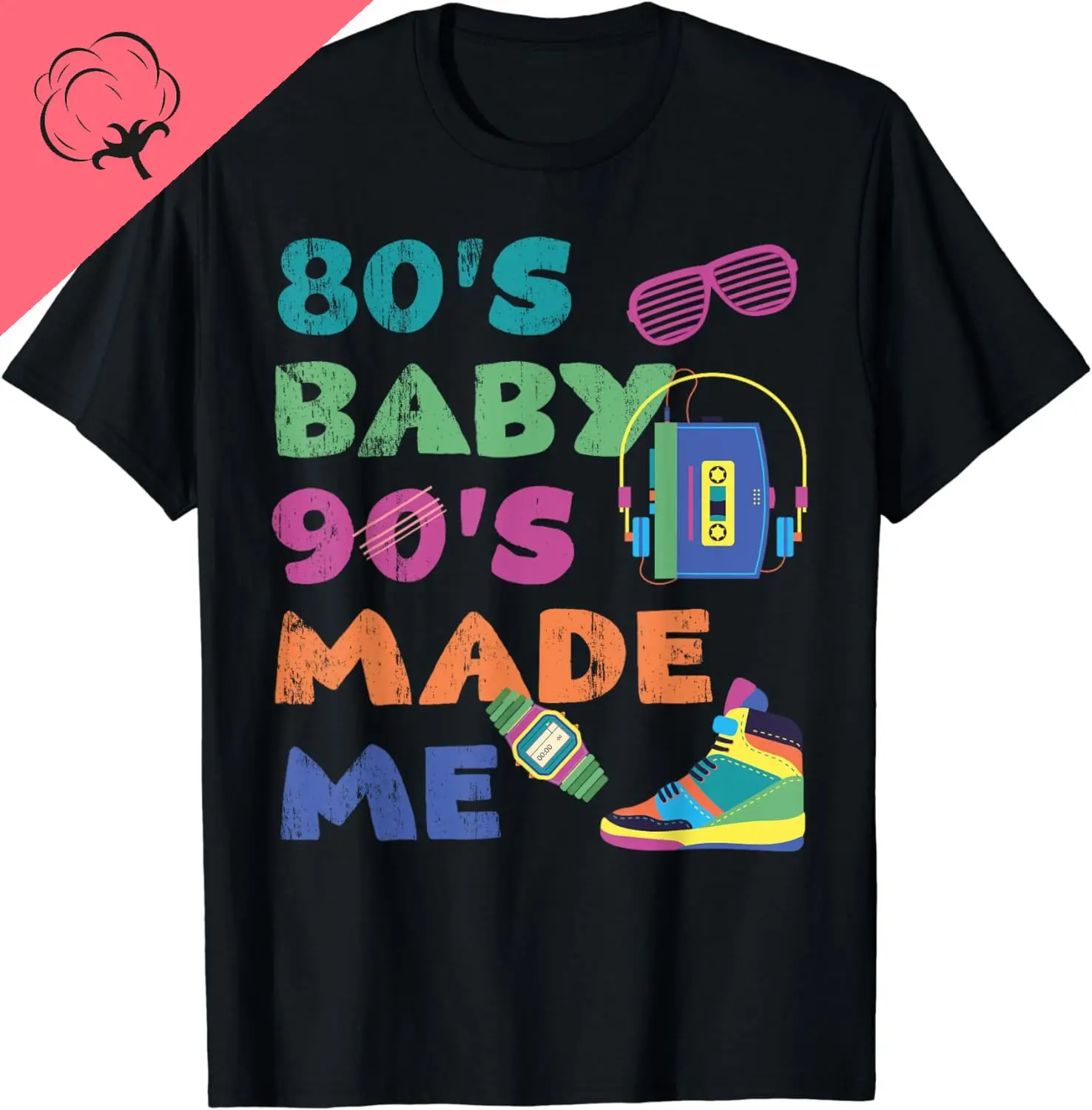 Baby Clothing Made In Usa - Camiseta Vintage de los 80 y