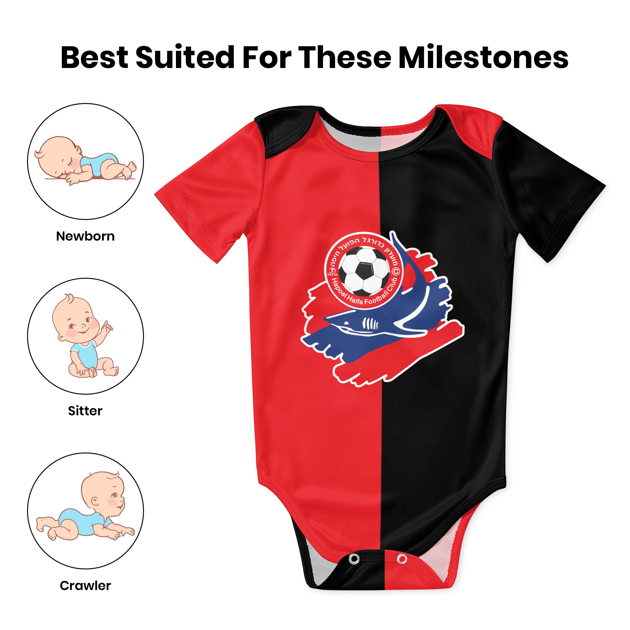 Hapoel Haifa Body para bebé, c - Baby Clothing Girls reseña y precio