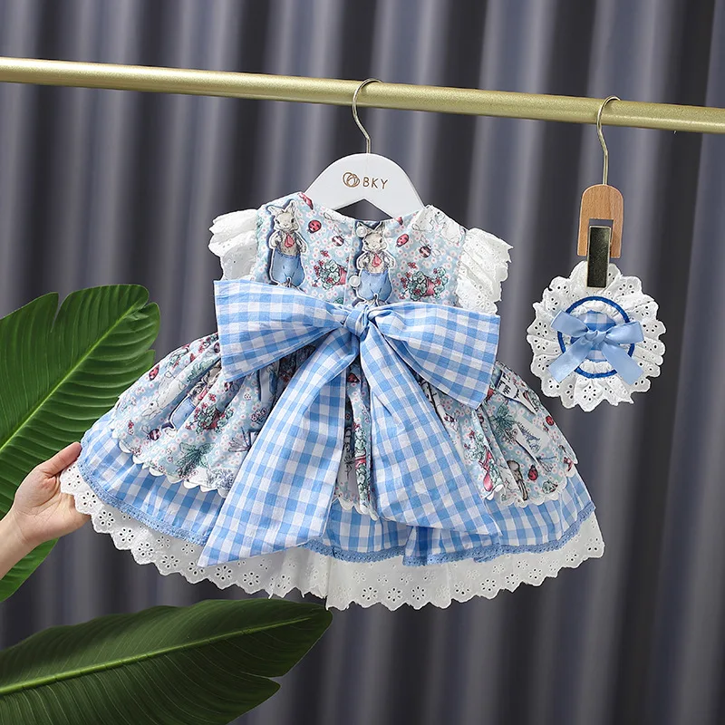 Vestido de encaje con pantalon - Baby Clothing Easter reseña y precio