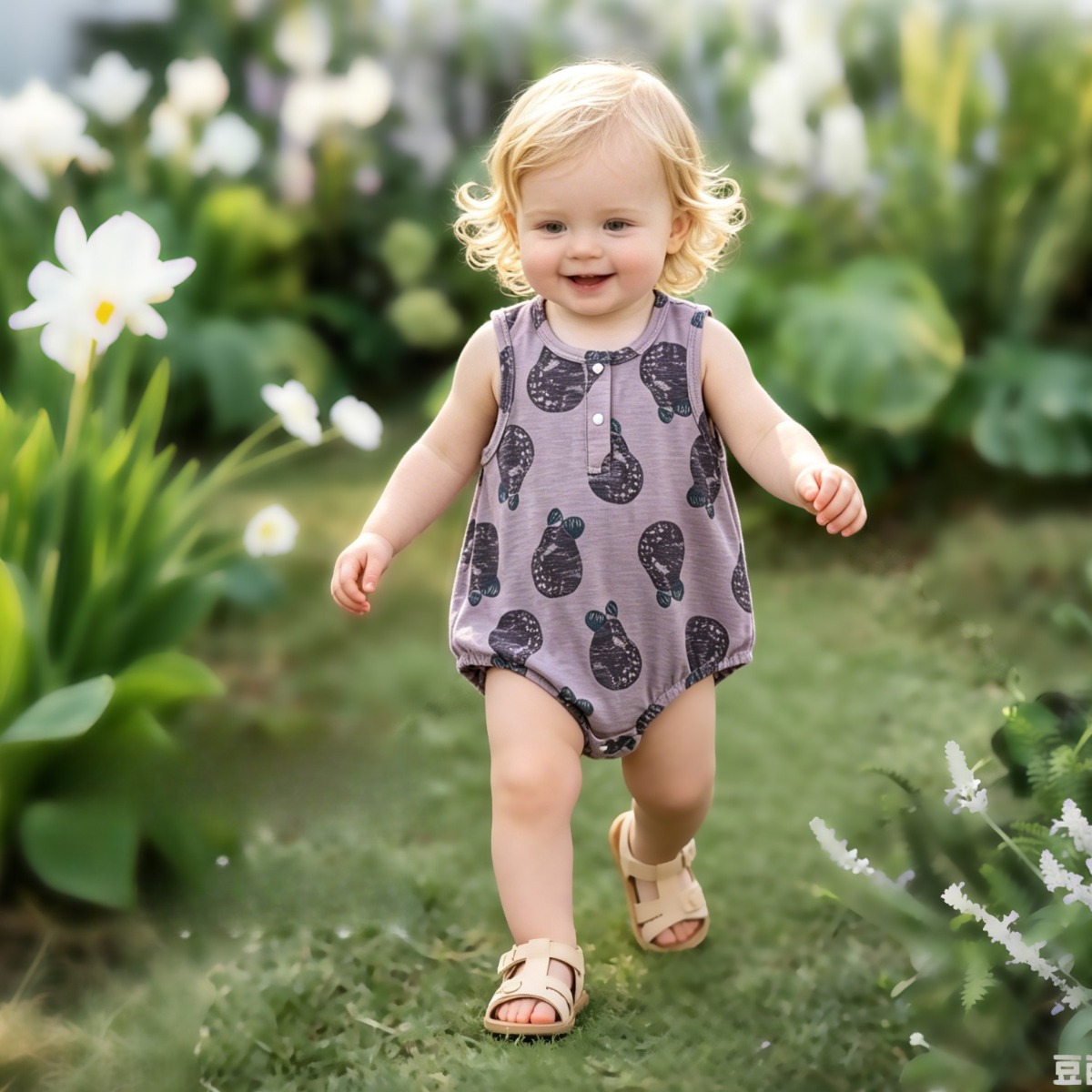 Mameluco de Verano sin Mangas  - Bamboo Bodysuit Baby reseña y precio