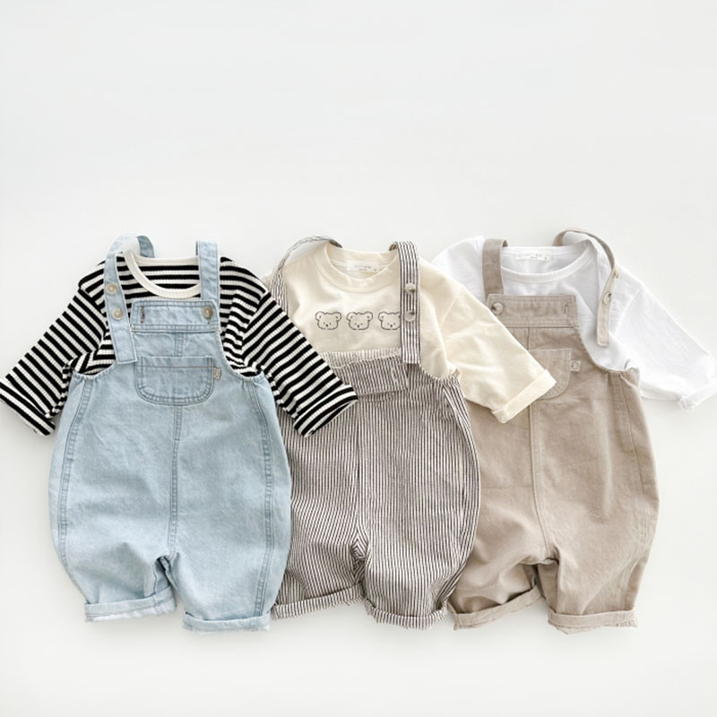 2025 Primavera Verano niños pa - Baby Overall Denim reseña y precio