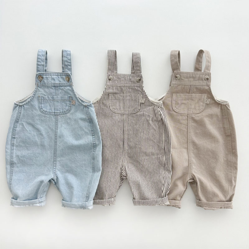 2025 Primavera Verano niños pa - Baby Overall Denim reseña y precio