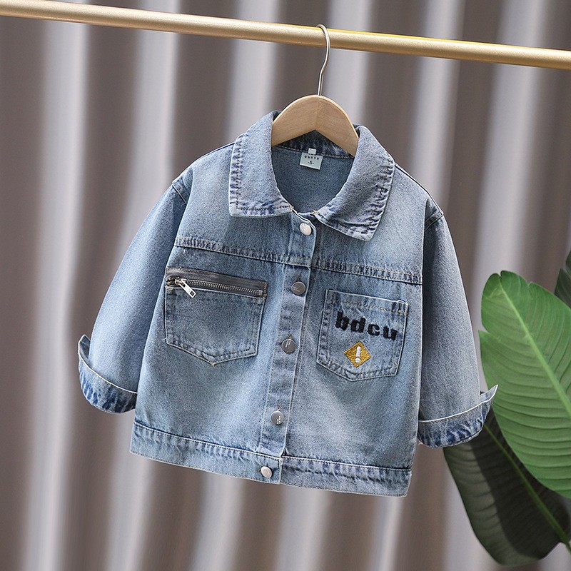 Chaqueta vaquera de estilo lin - Baby Clothing Girls reseña y precio