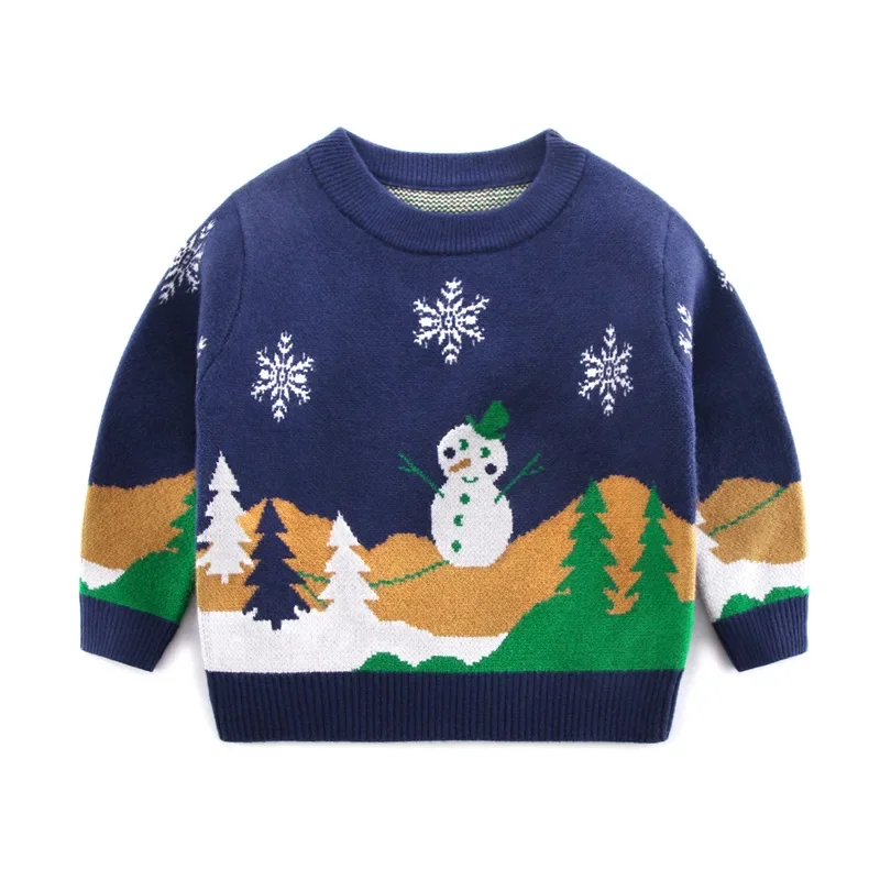 2025 Otoño Invierno chico suét - Baby Clothing Jumpers reseña y precio
