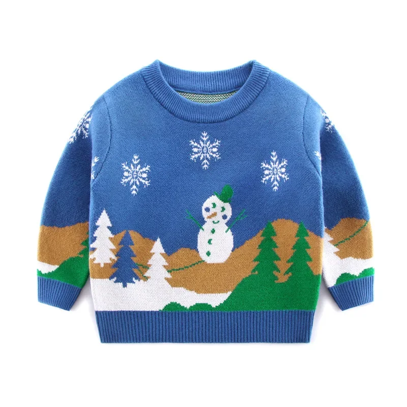 2025 Otoño Invierno chico suét - Baby Clothing Jumpers reseña y precio
