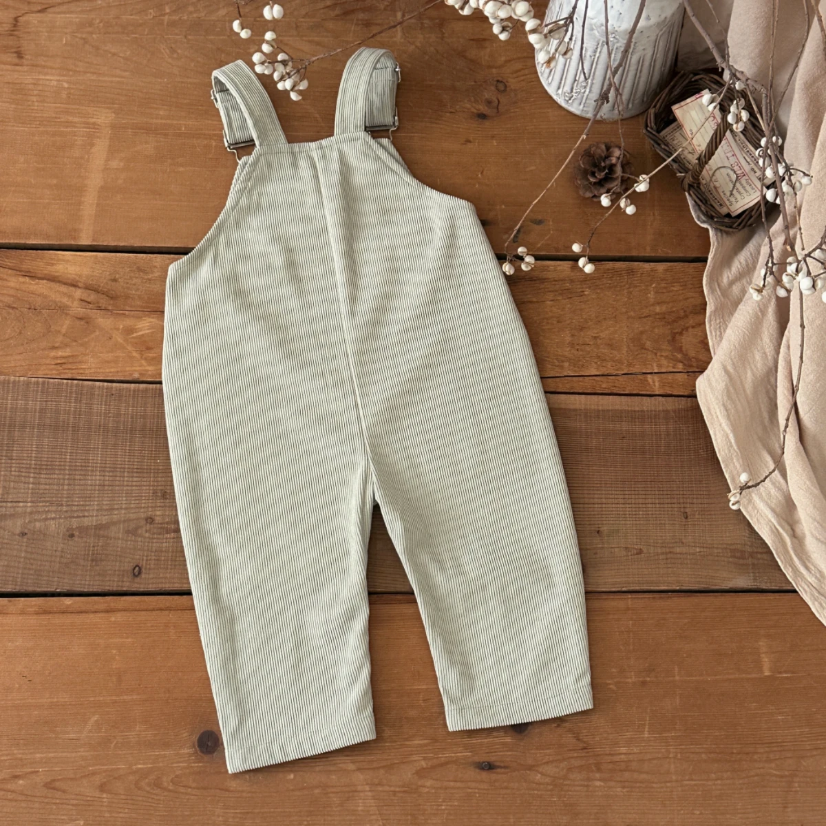 Monos de estilo coreano para b - Baby Overall Denim reseña y precio