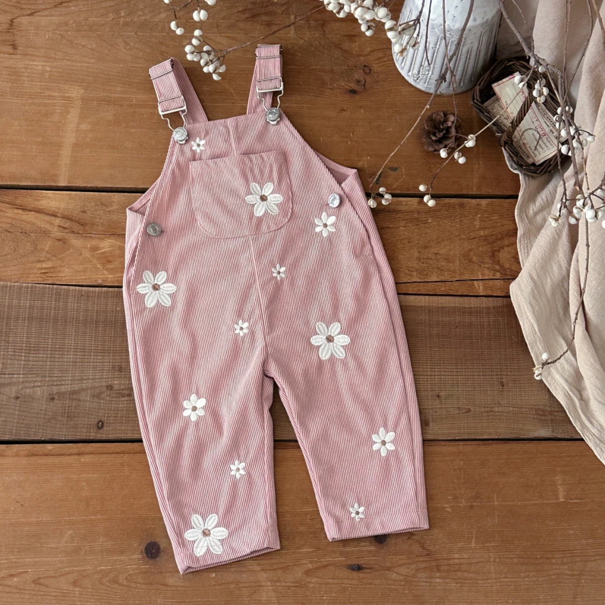 Monos de estilo coreano para b - Baby Overall Denim reseña y precio