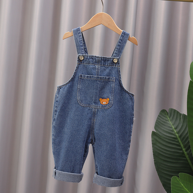 Nuevo Mono de Mezclilla Lavada - Baby Overall Denim reseña y precio