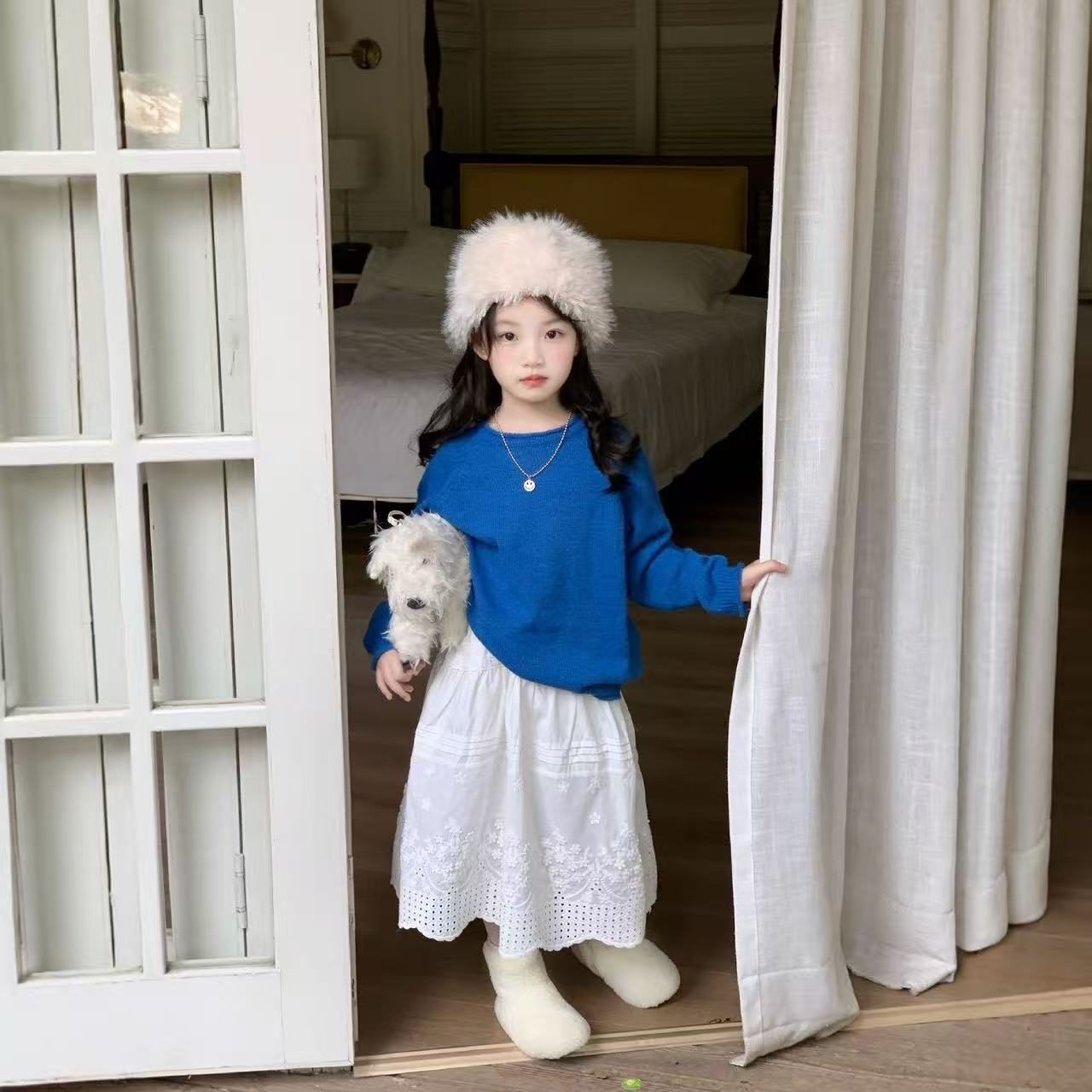 Suéter de punto para niñas, su - Baby Clothing Jumpers reseña y precio